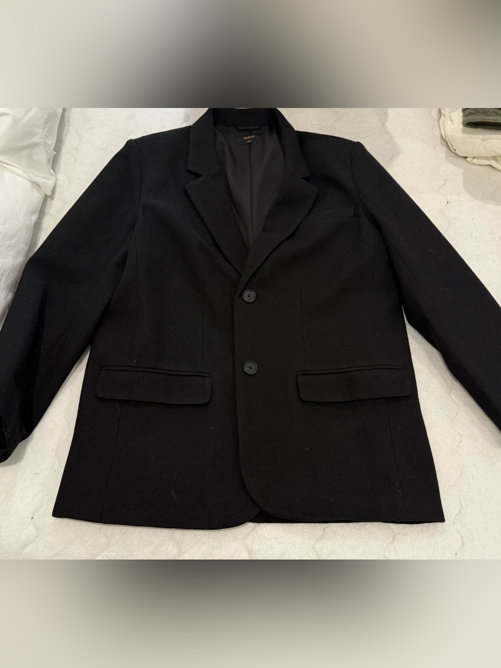 Quince Wool Oversized Blazer